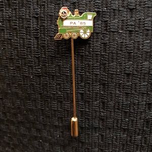 Lions Club 1985 Train Lapel Pin